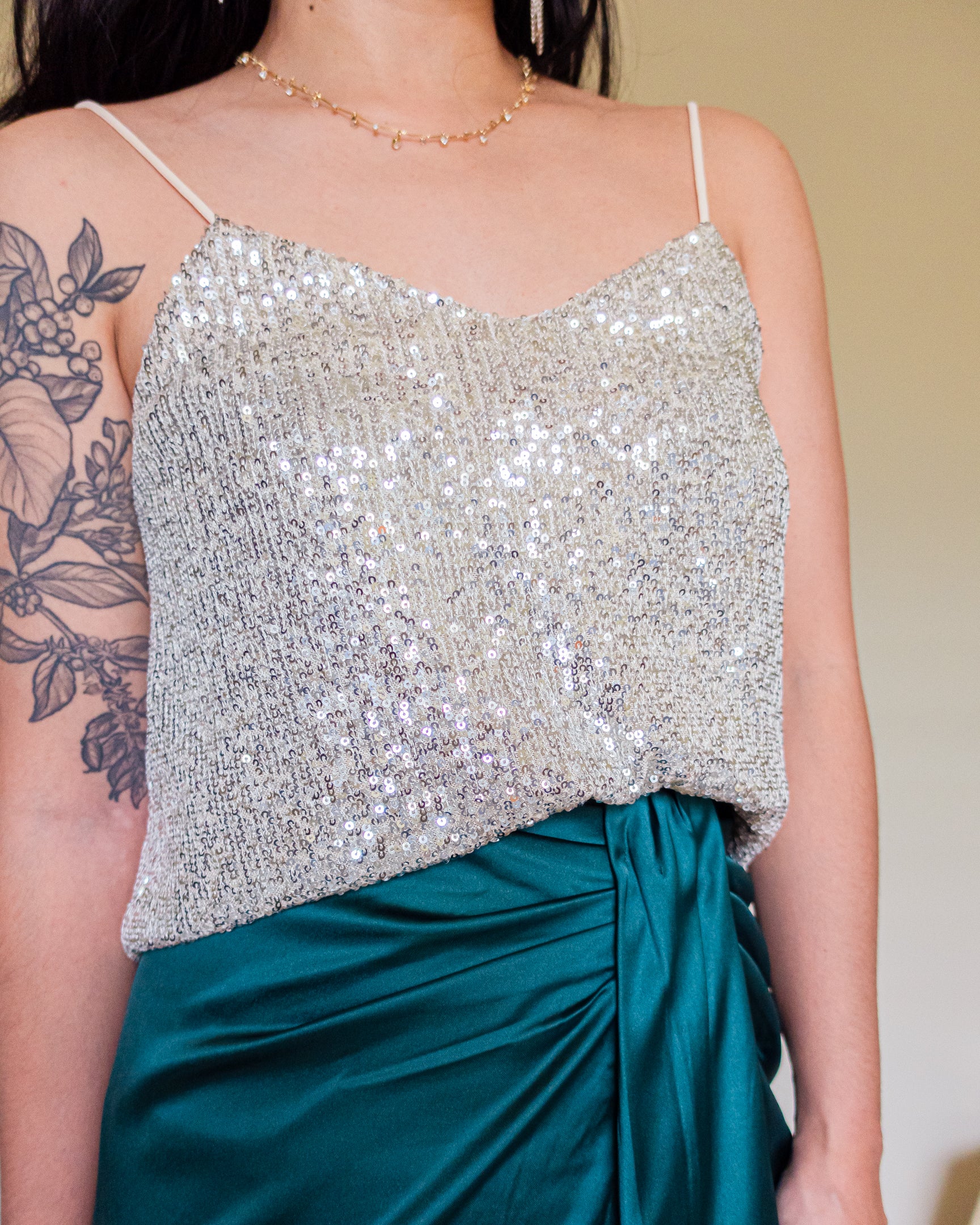 Holly Wrap Side Split Midi Skirt