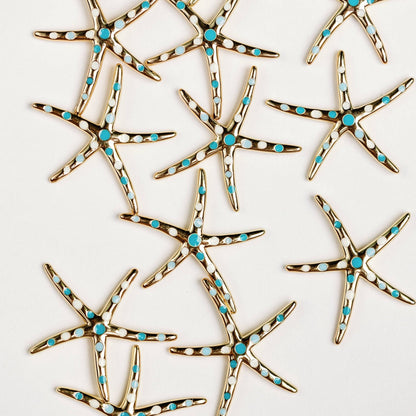 Earrings - Starfish Statement Earrings - Curated Dry Goods