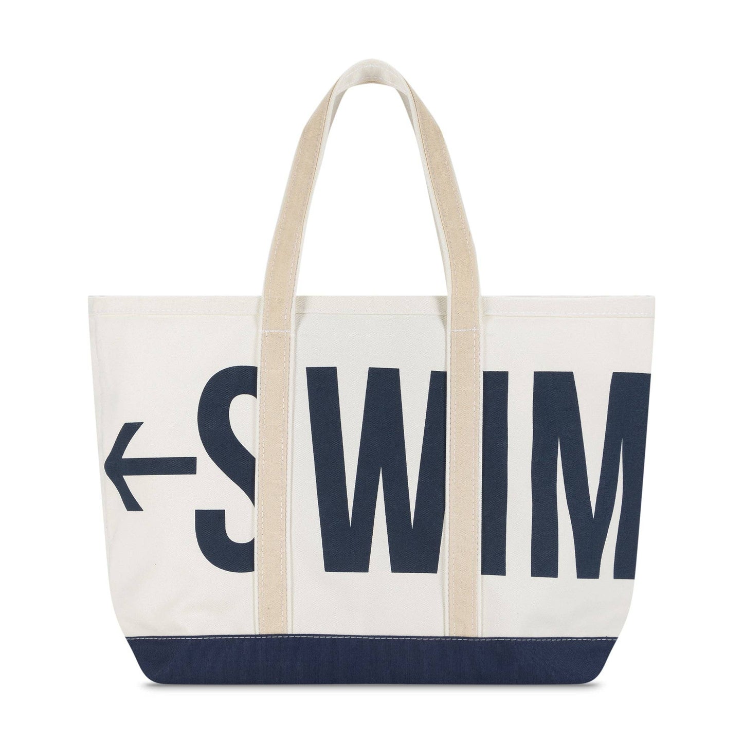 Bags - Surf and Swim Canvas Beach Tote - Curated Dry Goods