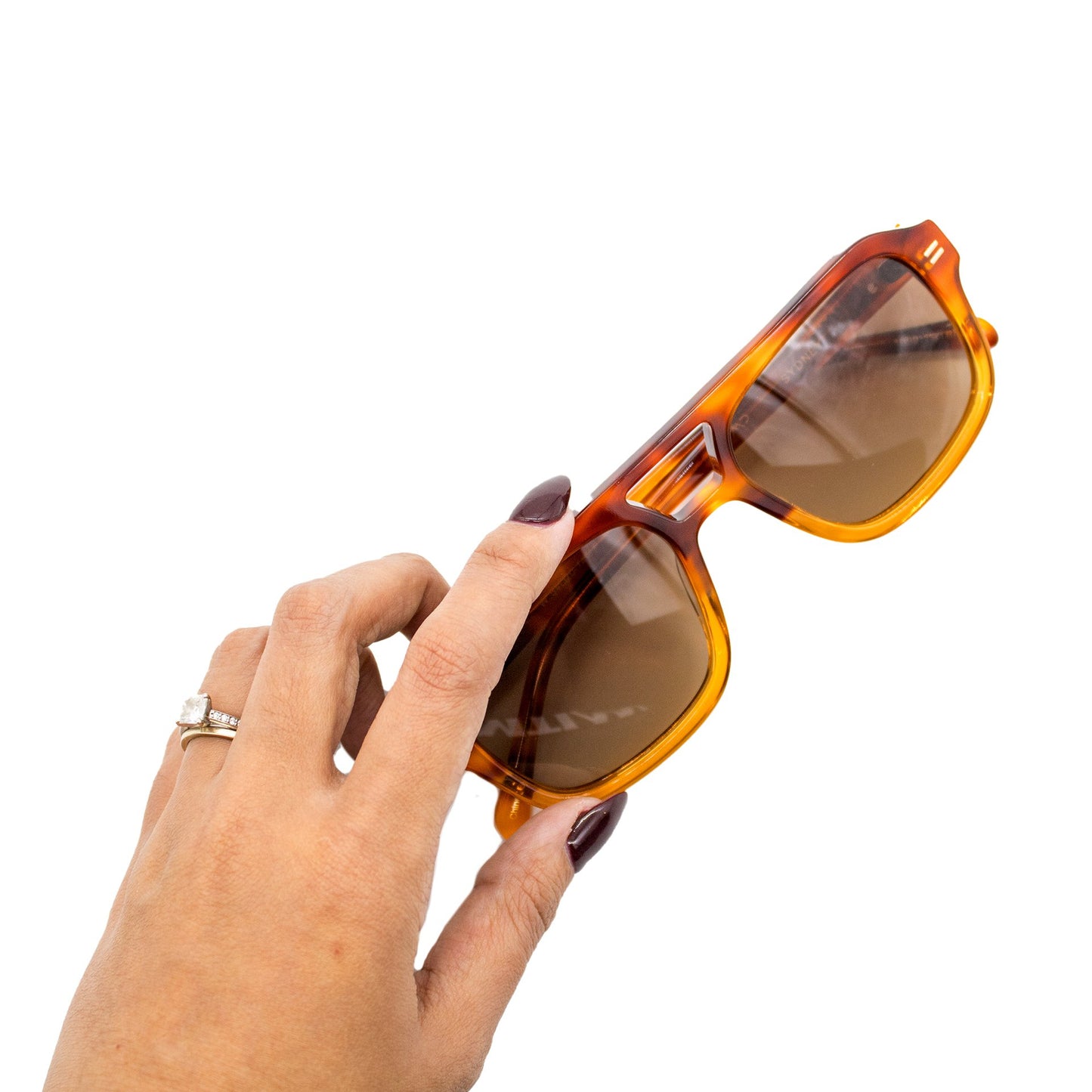 Sunglasses - Sydney Women's Bold Retro Aviator Sunglasses - Curated Dry Goods