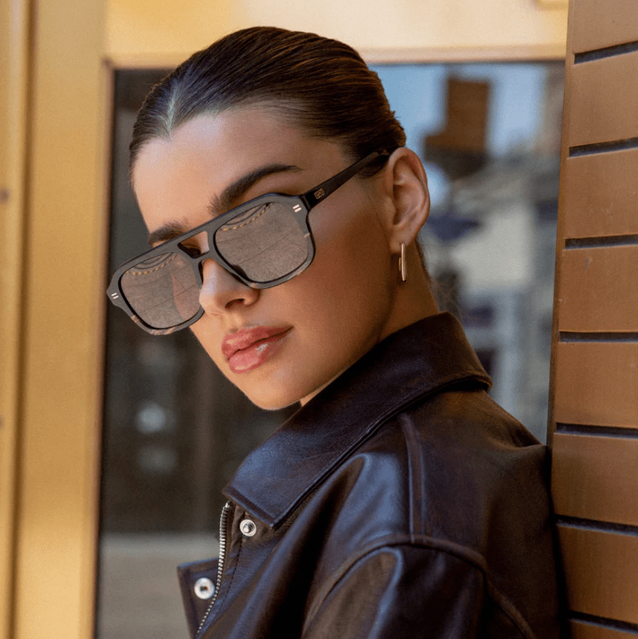 Sunglasses - Sydney Women's Bold Retro Aviator Sunglasses - Curated Dry Goods